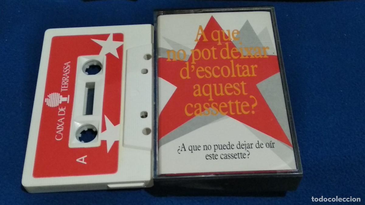 Cassetes antigas: &iquest; A QUE NO PUEDE DEJAR DE O&Iacute;R ESTE CASSETTE ? PROMO CAIXA TERRASSA CASETE CINTA