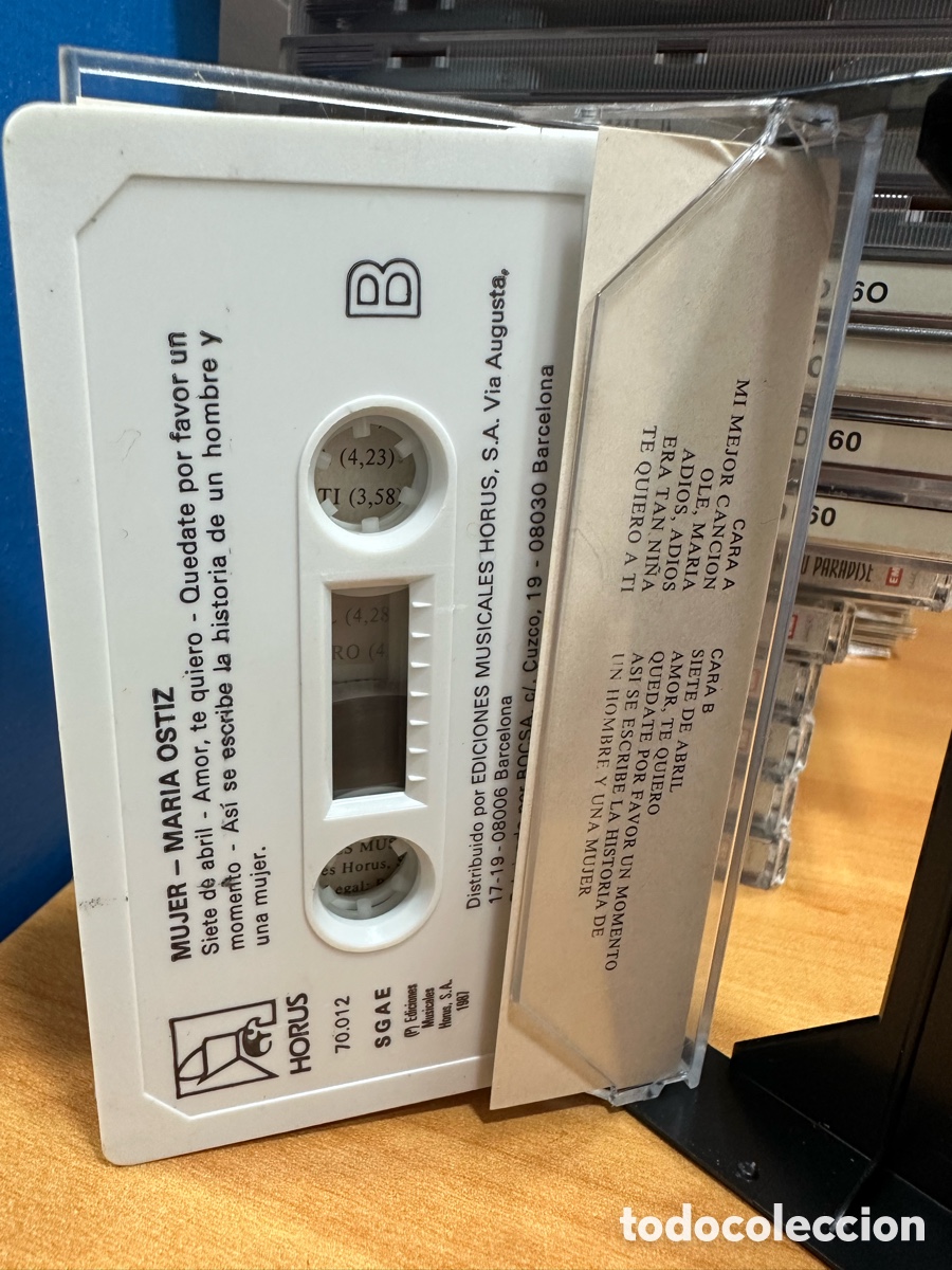 Casetes antiguos: Maria Ostiz - Mujer (Cassette) - Foto 3