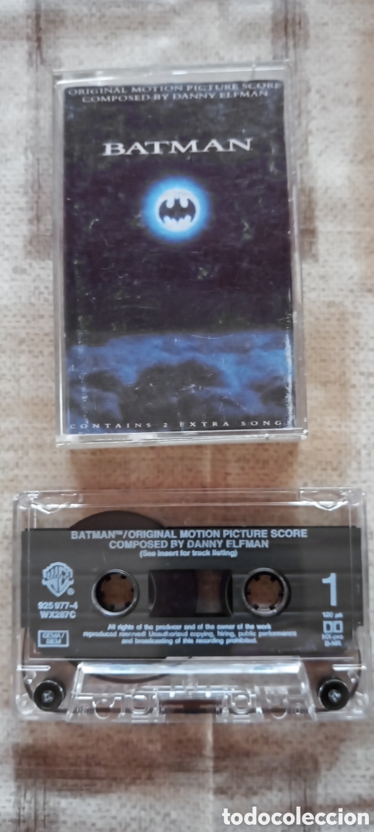 Casetes antiguos: BSO Batman de Danny Elfman - Foto 1
