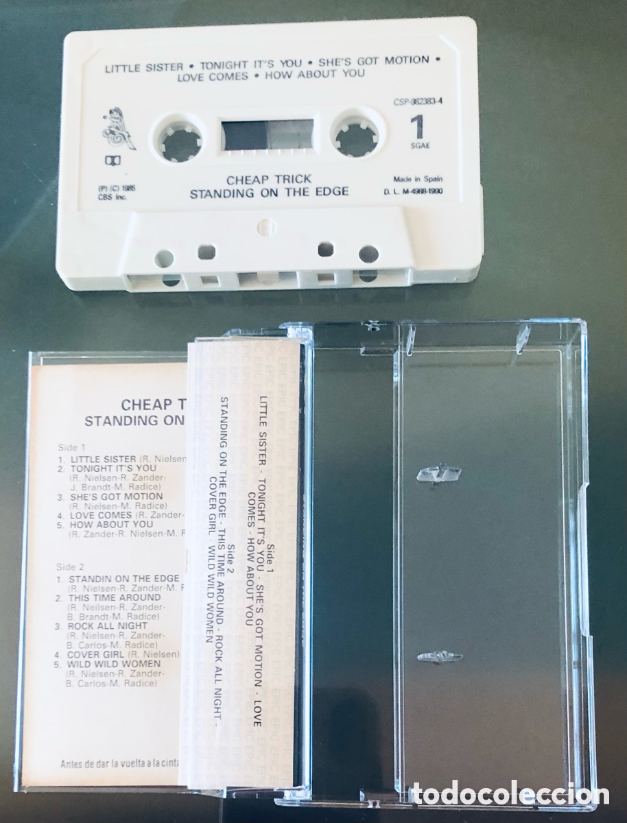 Casetes antiguos: Cheap Trick: Standing On The Edge - Foto 2
