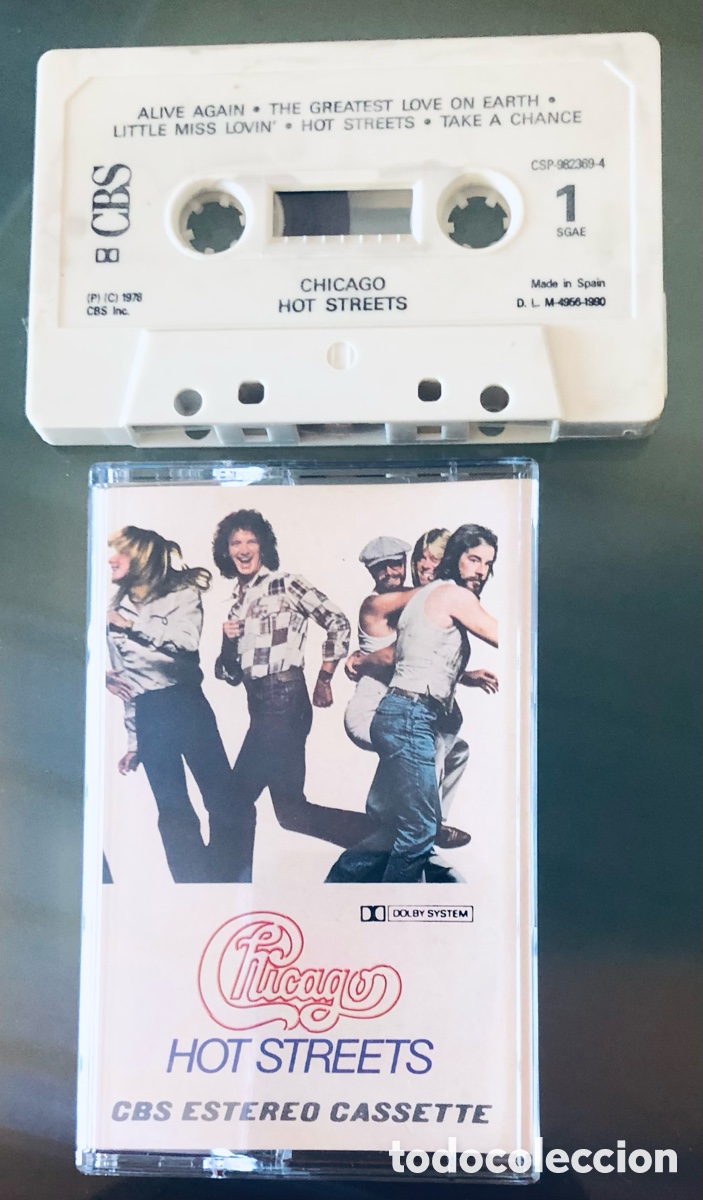 Casetes antiguos: Chicago: Hot Streets - Foto 2