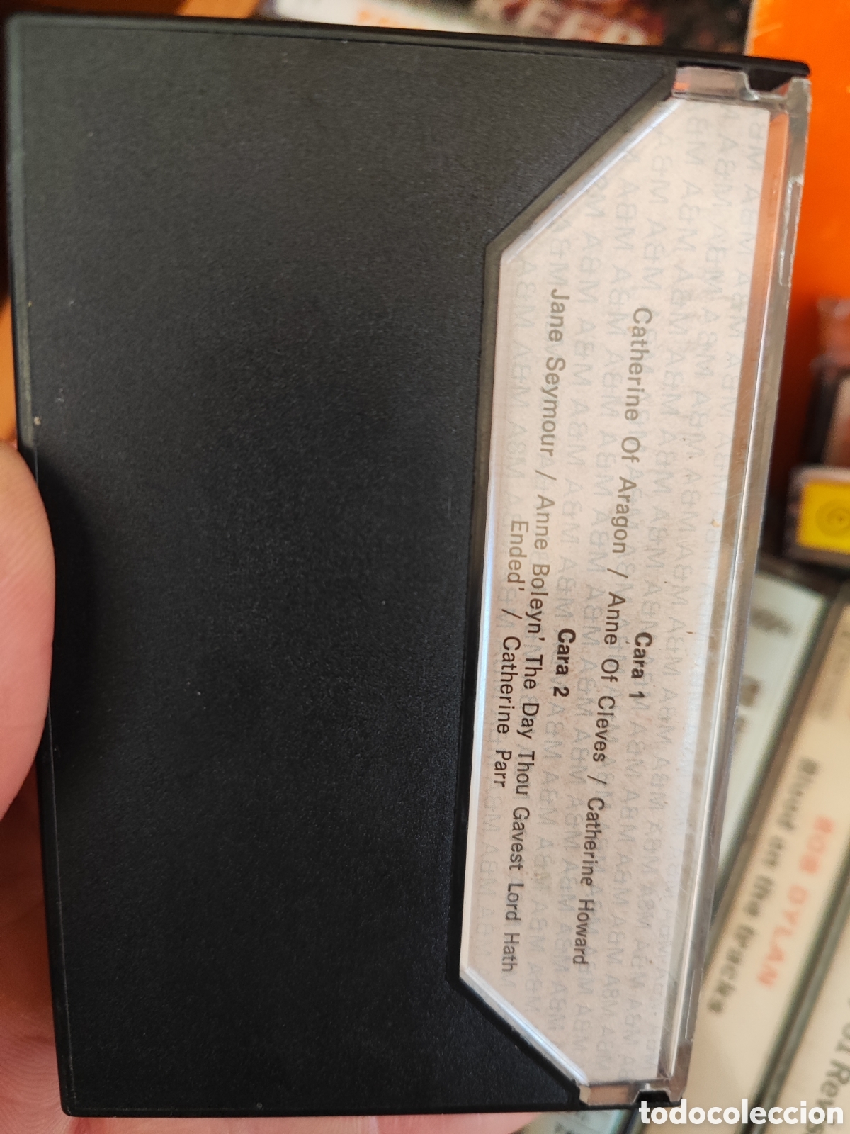Casetes antiguos: Cassette Rick Wakeman The six waves - Foto 2