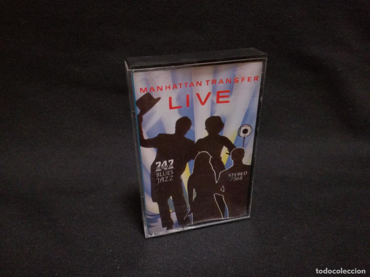 Casetes antiguos: CINTA - CASSETTE - CASET - MANHATTAN TRANSFER - LIVE (747) - Foto 1