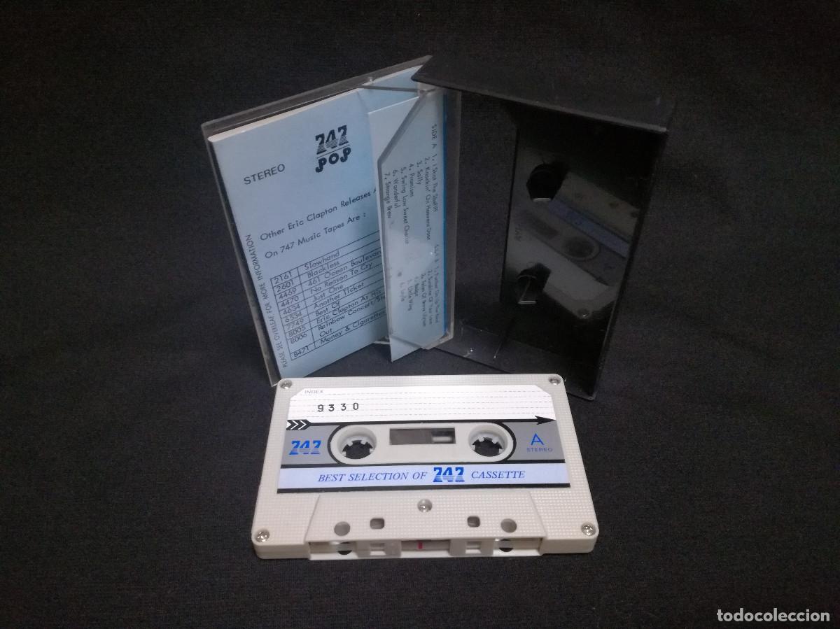 Casetes antiguos: CINTA - CASSETTE - CASET - ERIC CLAPTON - BACKTRACKIN (747 POP) - Foto 2