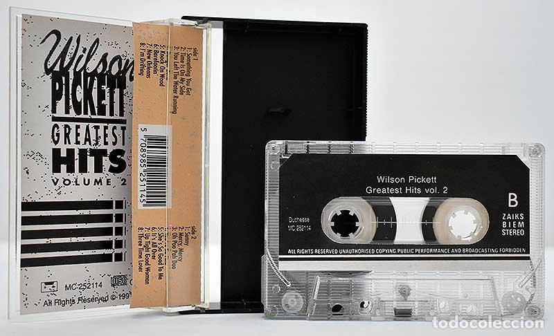 Casetes antiguos: Wilson Picket - Greatest Hits Volume 2. Casete - Foto 2