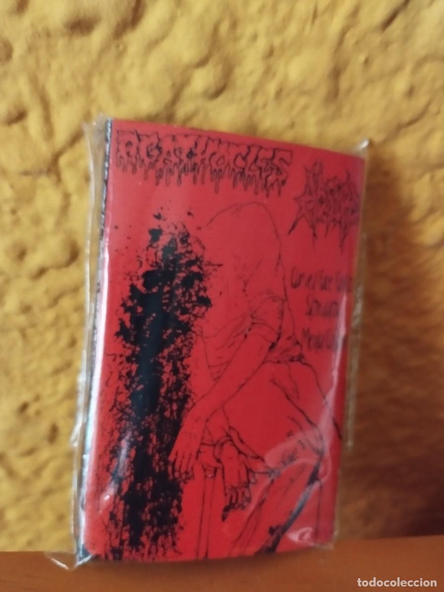 Casetes antiguos: AGATHOCLES SPLIT CON ABSURD CASETE GRINDCORE - Foto 1
