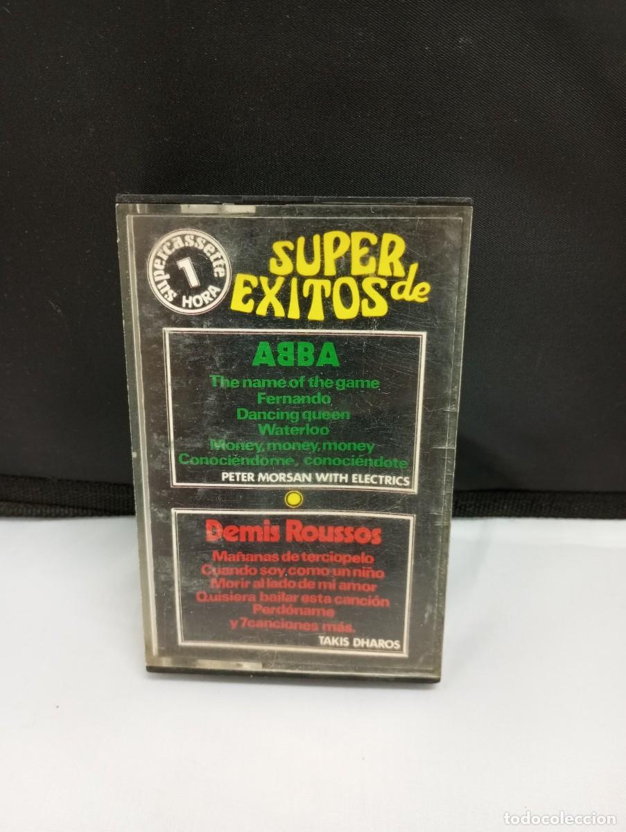 Casetes antiguos: SUPER EXITOS DE DEMIS ROUSSOS Y ABBA - CASETE - Foto 1