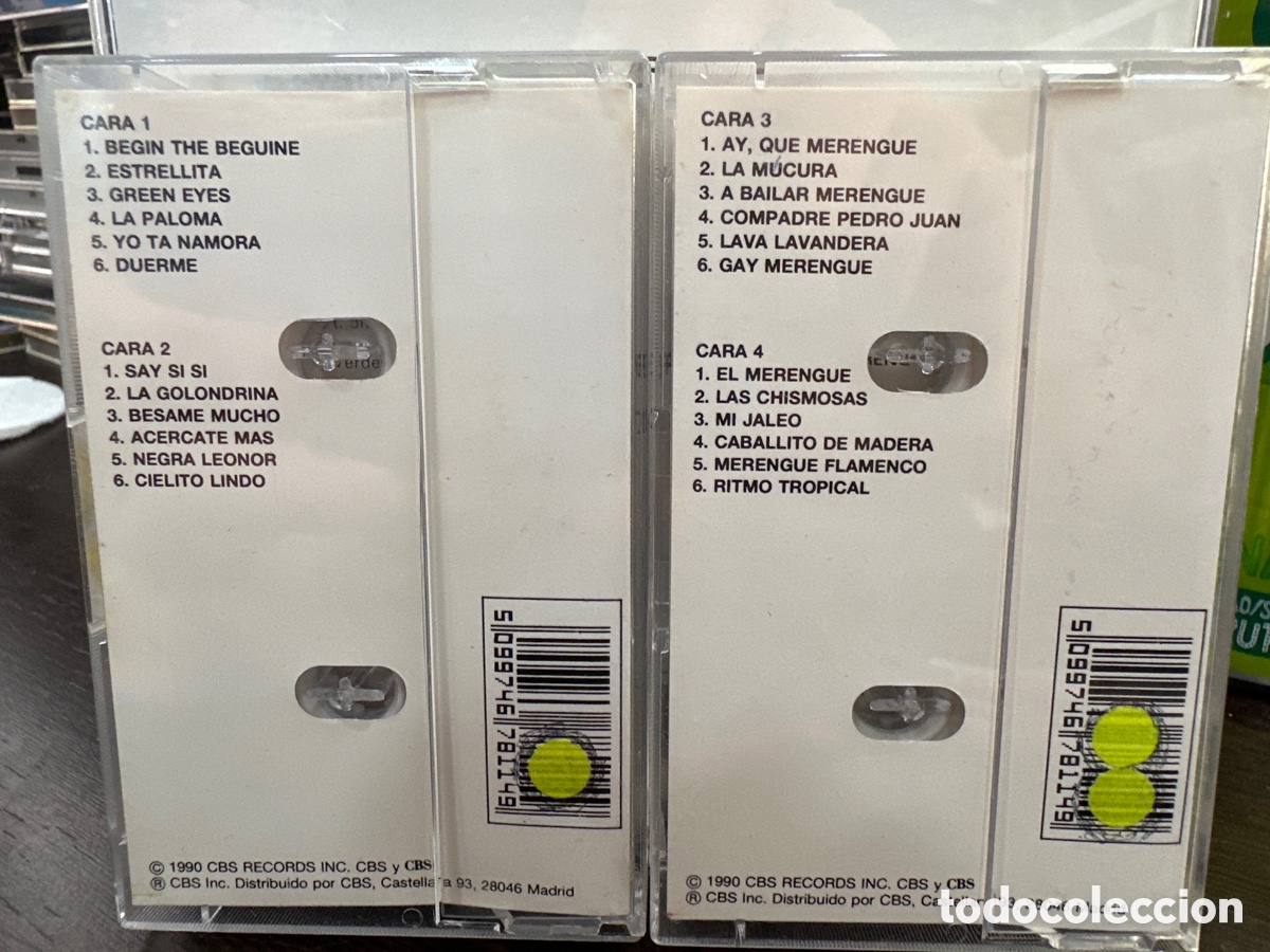Casetes antiguos: Xavier Cugat - Grandes &Eacute;xitos (2xCass, Comp) 1990/ES - Foto 2