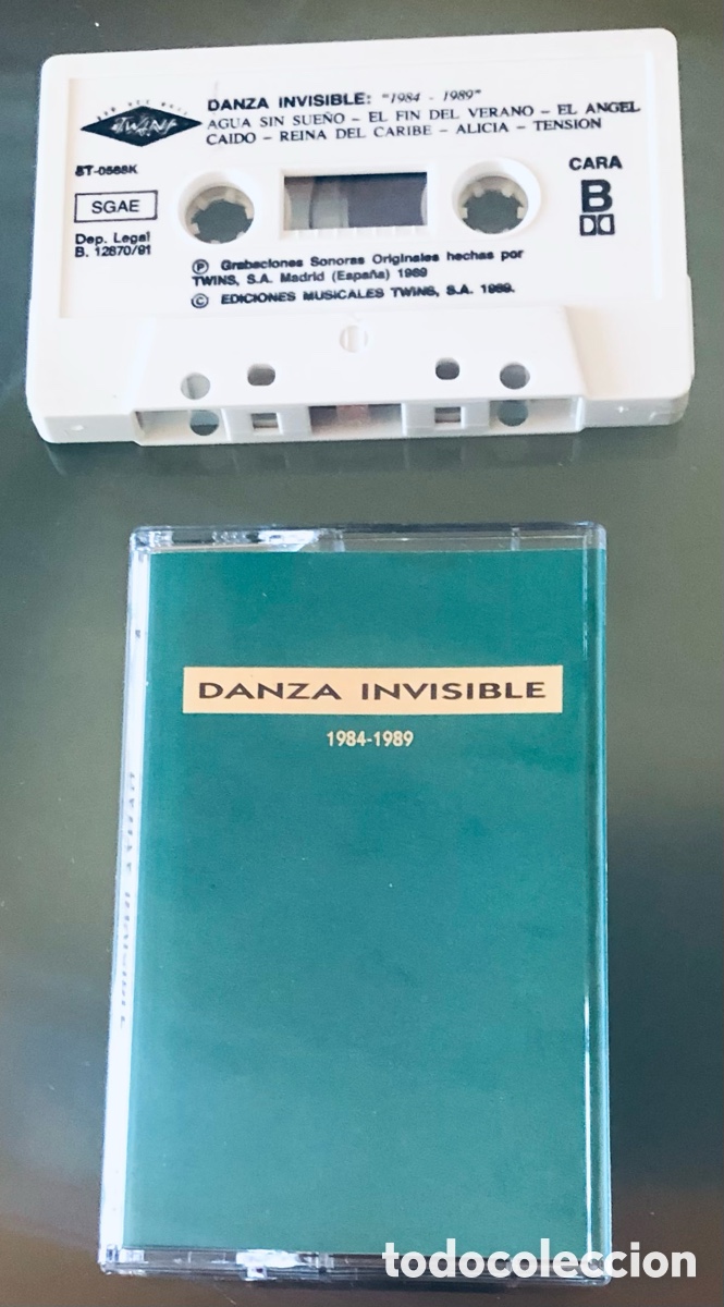 Casetes antiguos: Danza Invisible: 1984-1989 - Foto 3