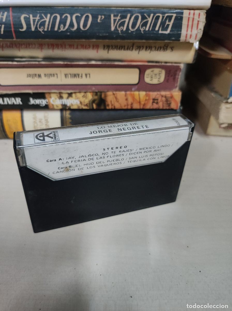 Casetes antiguos: LO MEJOR DE JORGE NEGRETE - Foto 2
