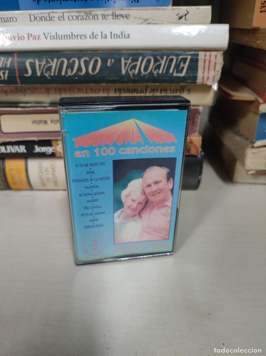 Casetes antiguos: TODA UNA VIDA EN 100 CANCIONES 3 - Foto 1