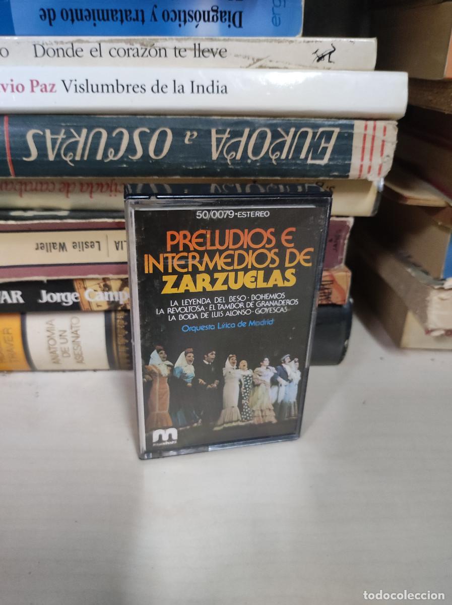 Casetes antiguos: PRELUDIO E INTERMEDIOS DE ZARZUELAS - Foto 1