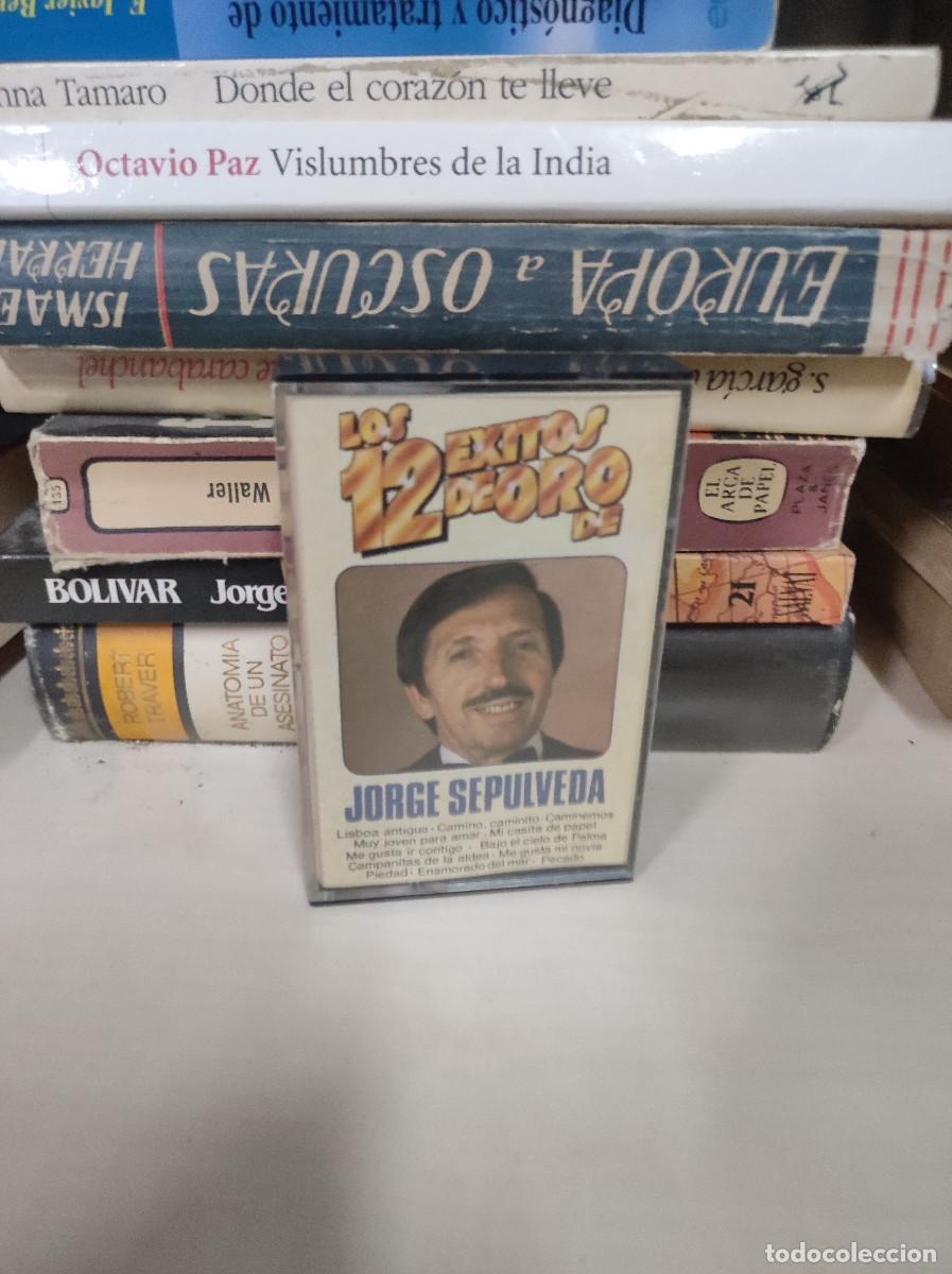 Casetes antiguos: LOS 12 EXITOS DE ORO DE JORGE SEPULVEDA - Foto 1