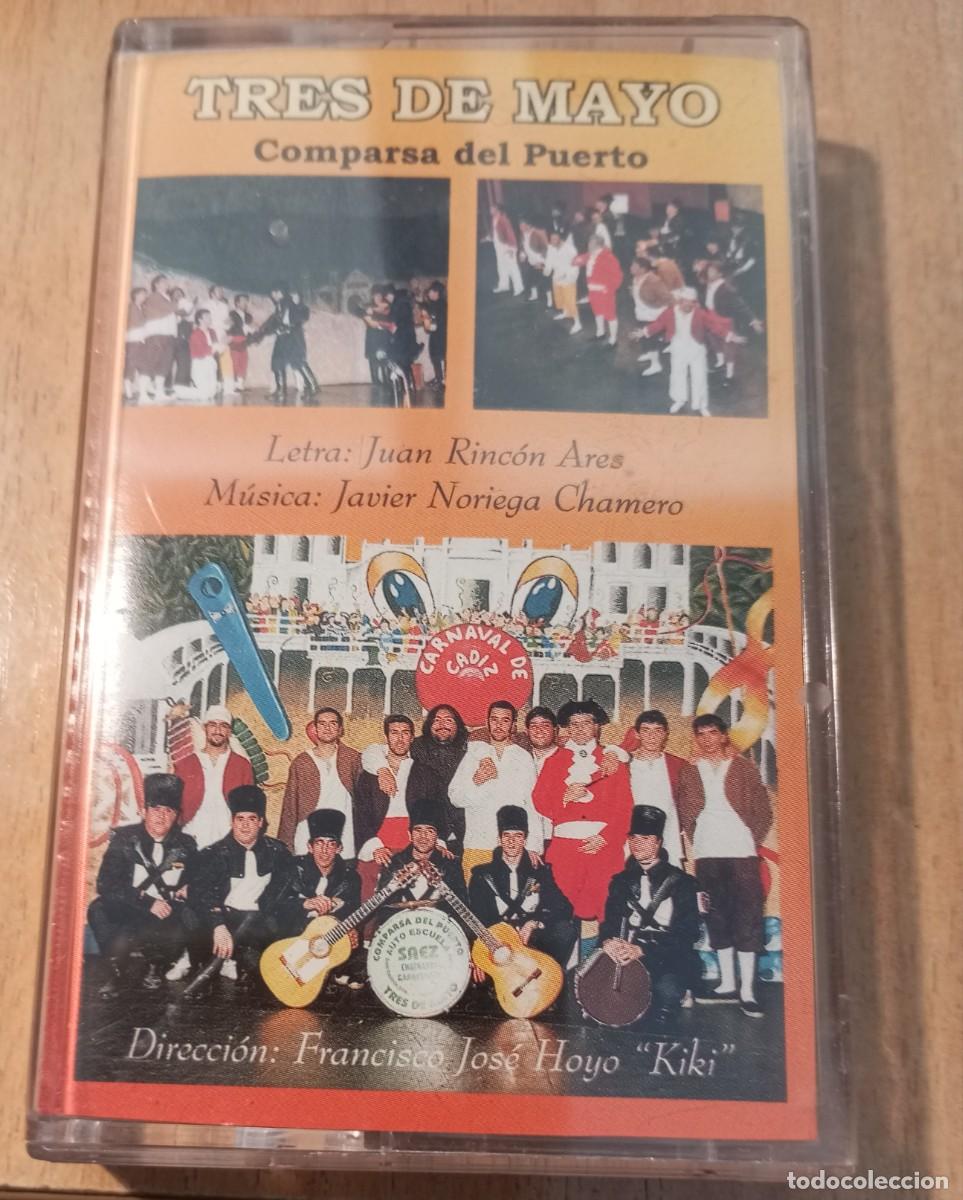 Casetes antiguos: Carnaval de C&aacute;diz casete comparsa portuense Tres de Mayo