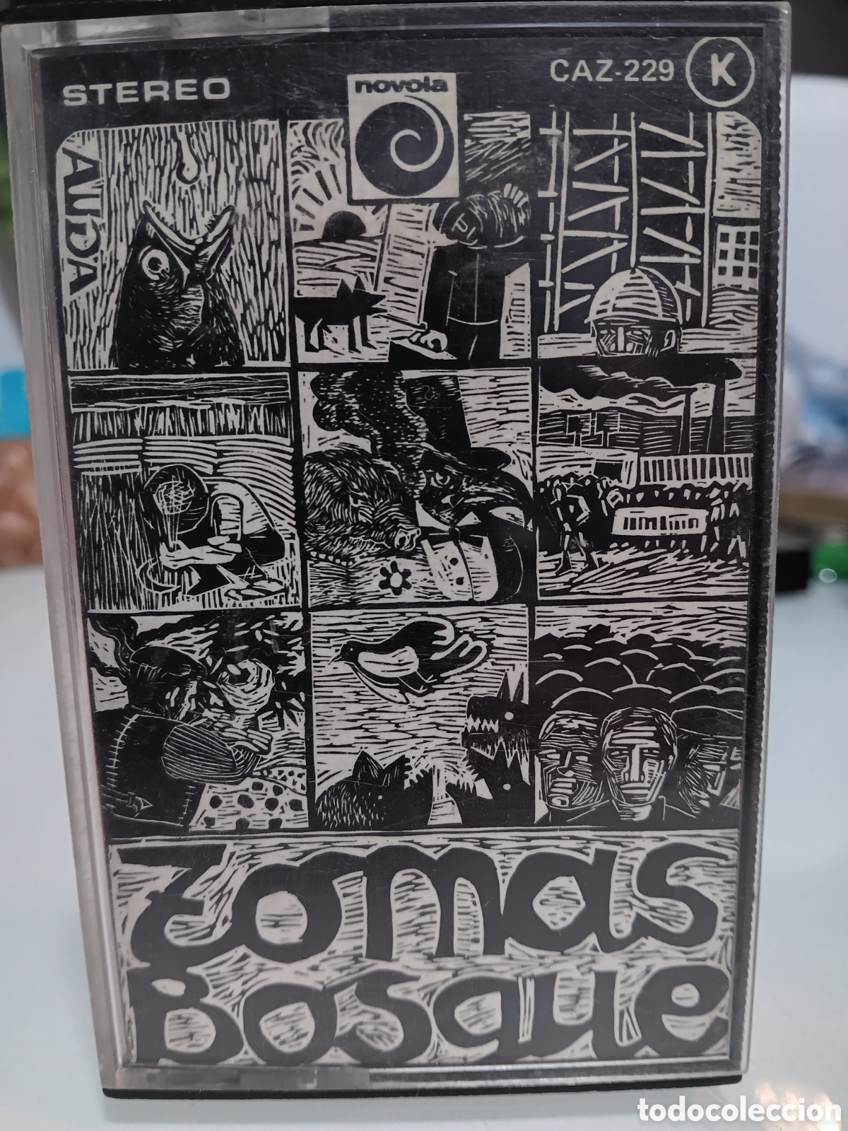 Casetes antiguos: Casete de Tomas Bosque. - Foto 1