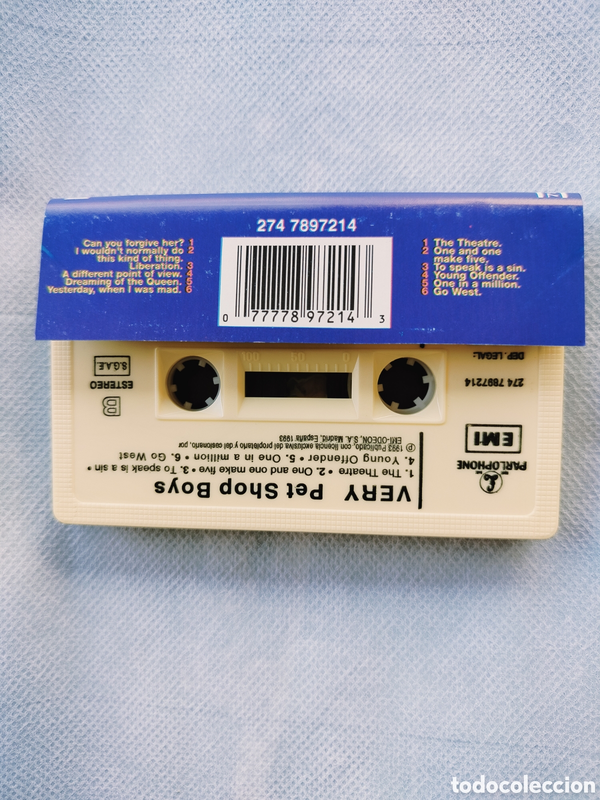 Casetes antiguos: Cassette Pet Shop Boys - Foto 2