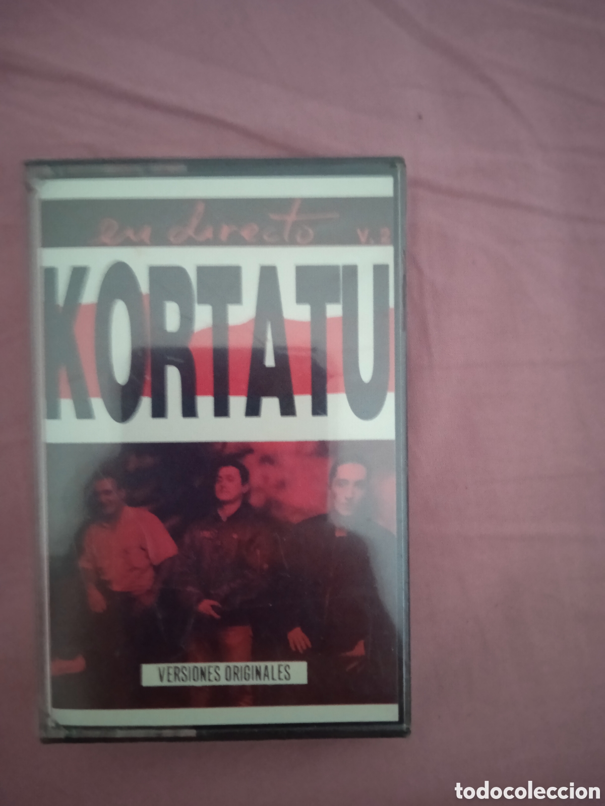 Casetes antiguos: KORTATU - EN DIRECTO - CASSETTE-- SPAIN - MCO - - Foto 1