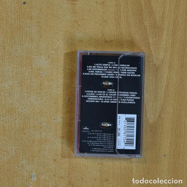 Casetes antiguos: ANDRES CALAMARO - COMPLETO - CASSETTE - Foto 2