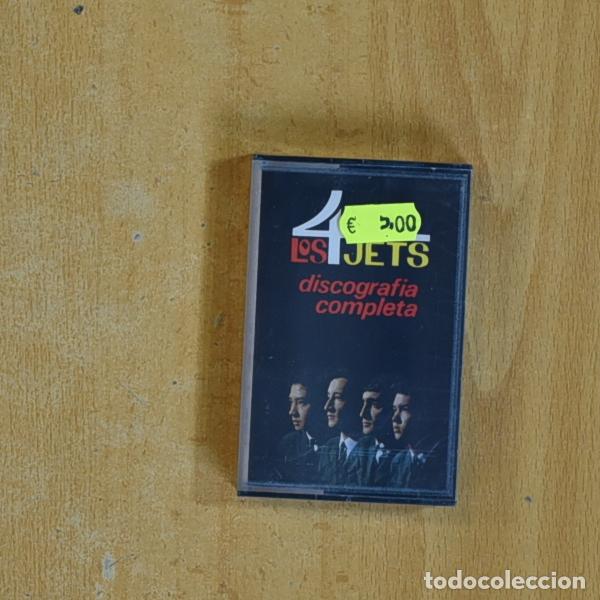 Casetes antiguos: LOS 4 JETS - DISCOGRAFIA COMPLETA - CASSETTE - Foto 1