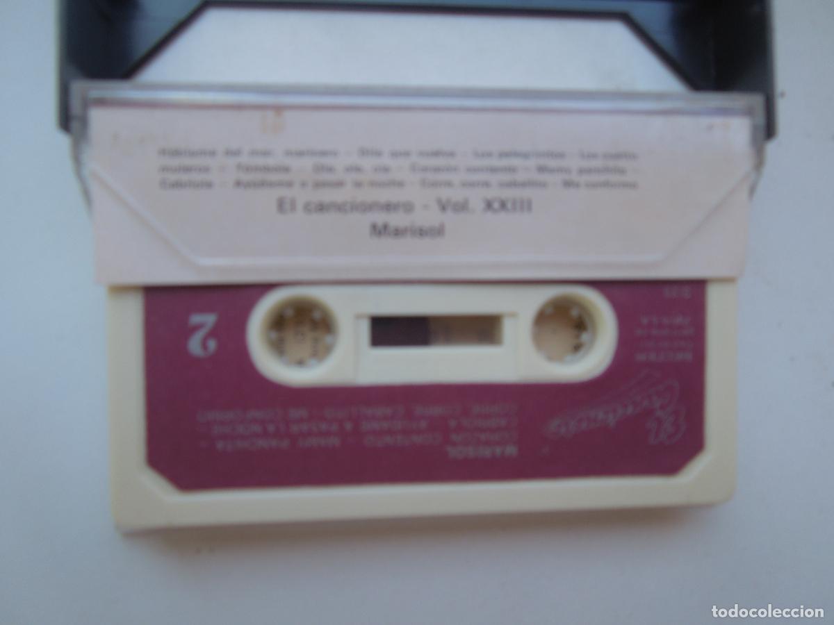 Casetes antiguos: MARISOL - EL CANCIONERO N&ordm; 23-1980 - Foto 2