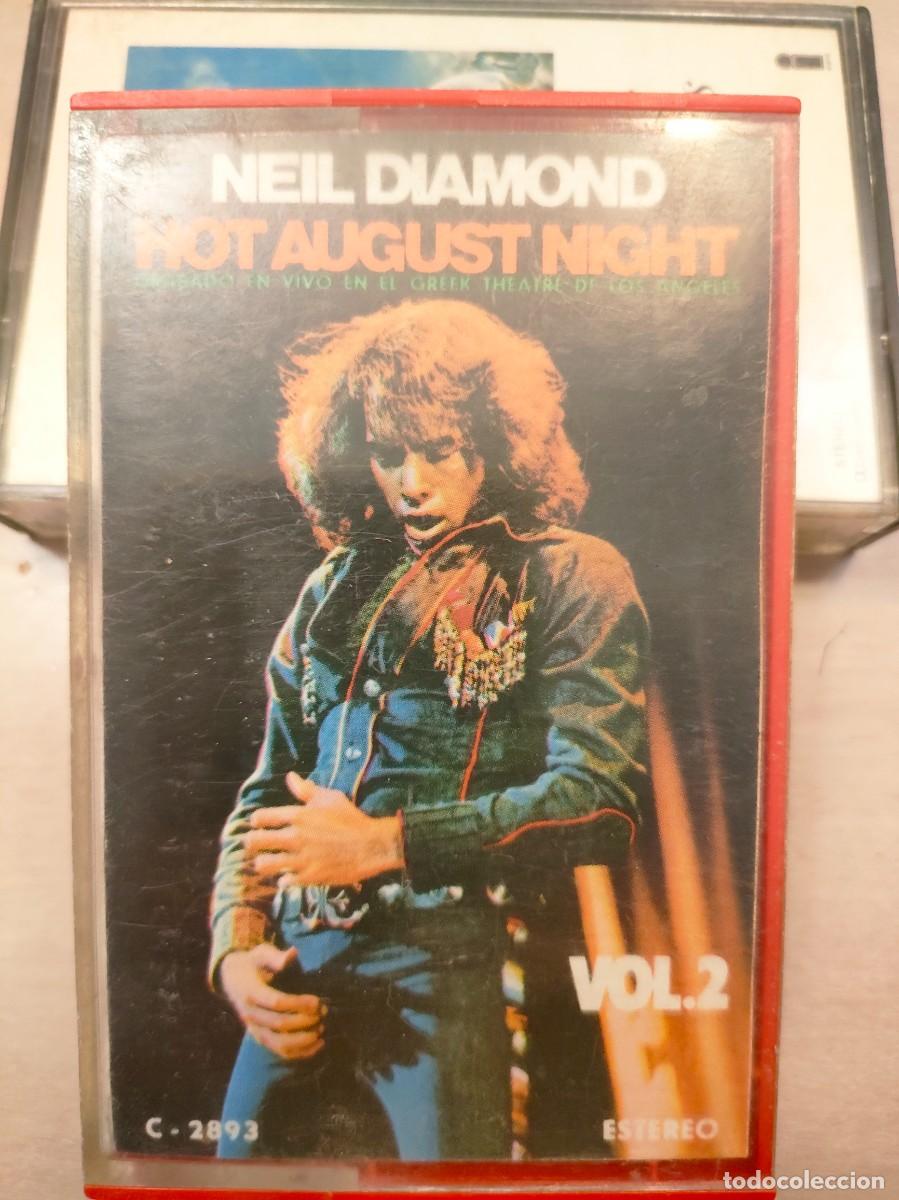 Casetes antiguos: NEIL DIAMOND. HOT AUGUST NIGHT VOL 2 - Foto 1