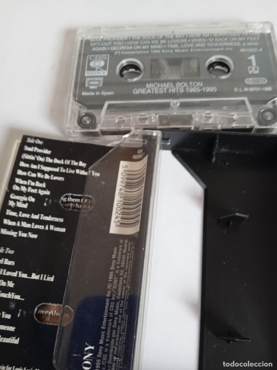 Casetes antiguos: MICHAEL BOLTON Greates Hits 1985-1995 - Foto 2