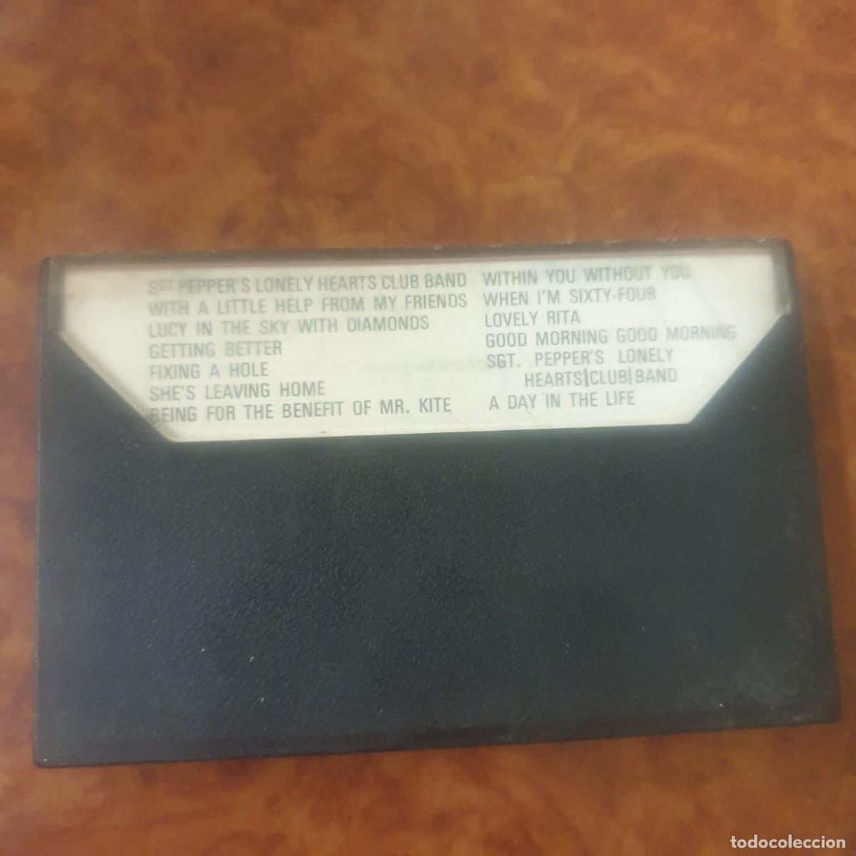 Casetes antiguos: THE BEATLES SGT PEPPERS - Foto 3