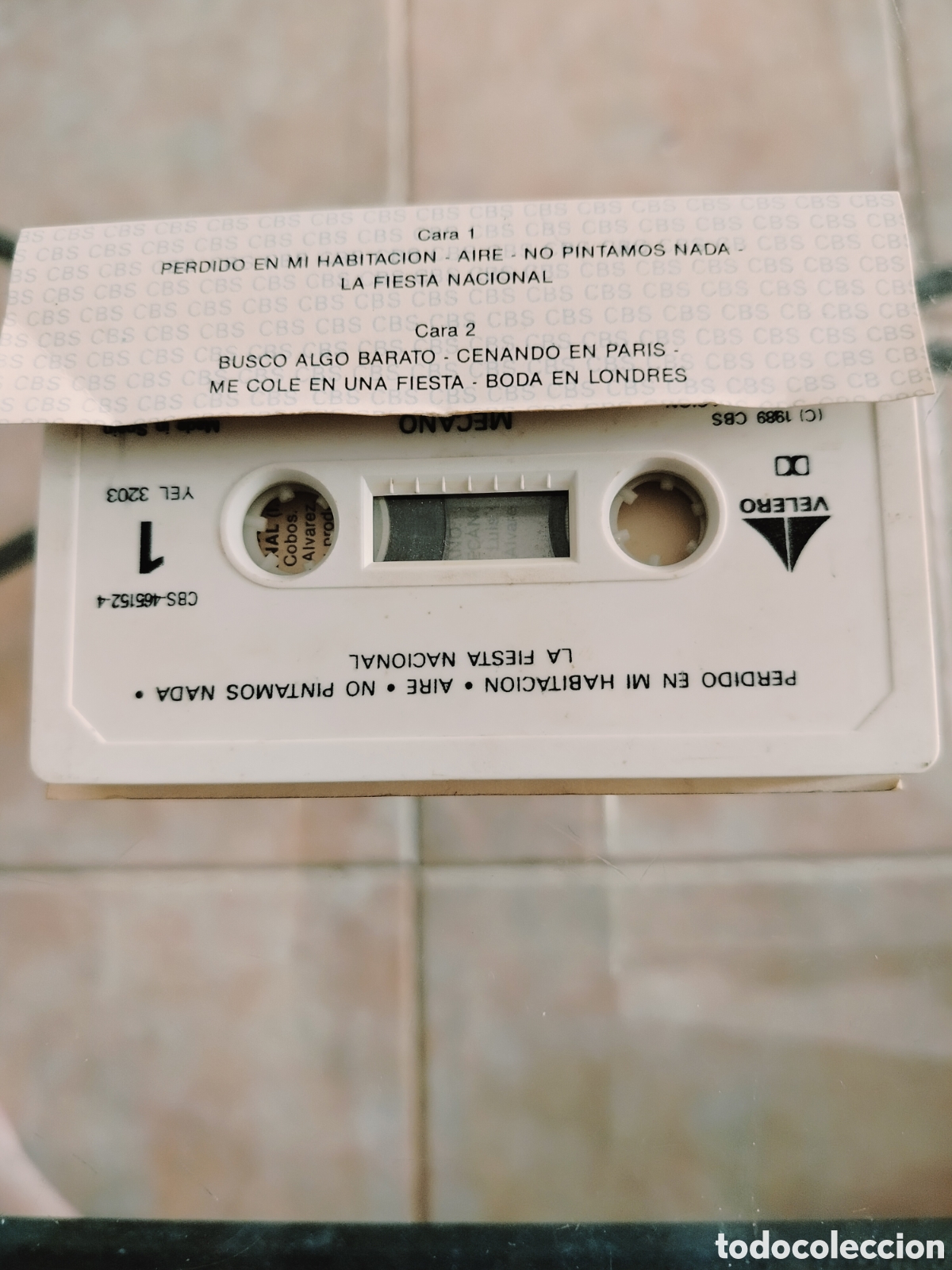 Casetes antiguos: Cassette Mecano 89. - Foto 2