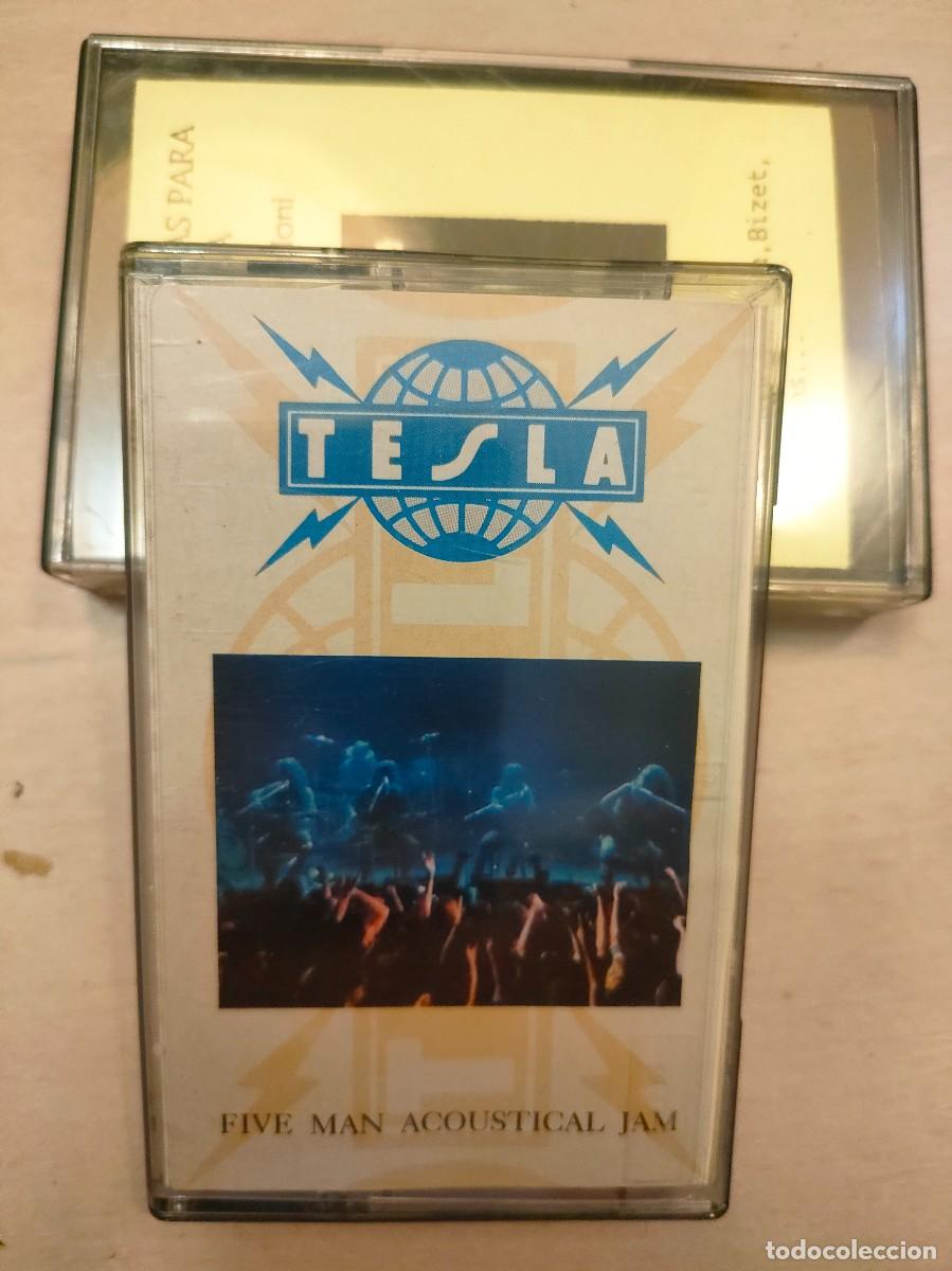 Casetes antiguos: TESLA . FIVE MAN ACOUSTIC JAM - Foto 1