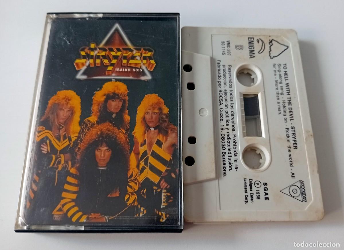 Casetes antiguos: CASSETTE STRYPER - TO HELL WITH THE DEVIL - Foto 1
