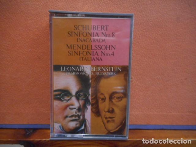 Casetes antiguos: CASETE. SCHUBERT/MENDELSSOHN - Foto 1