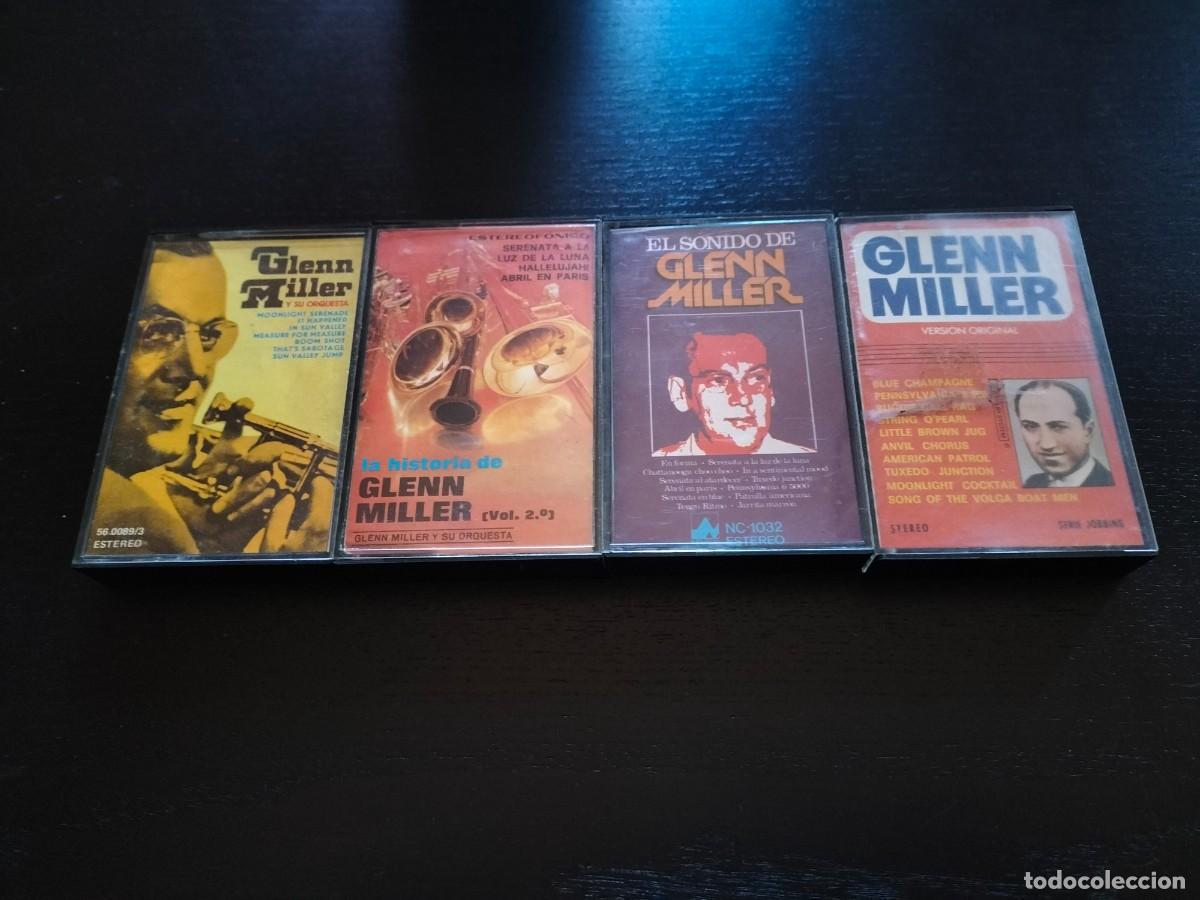 Casetes antiguos: Cuatro casetes de Glenn Miller. Jazz - Foto 1