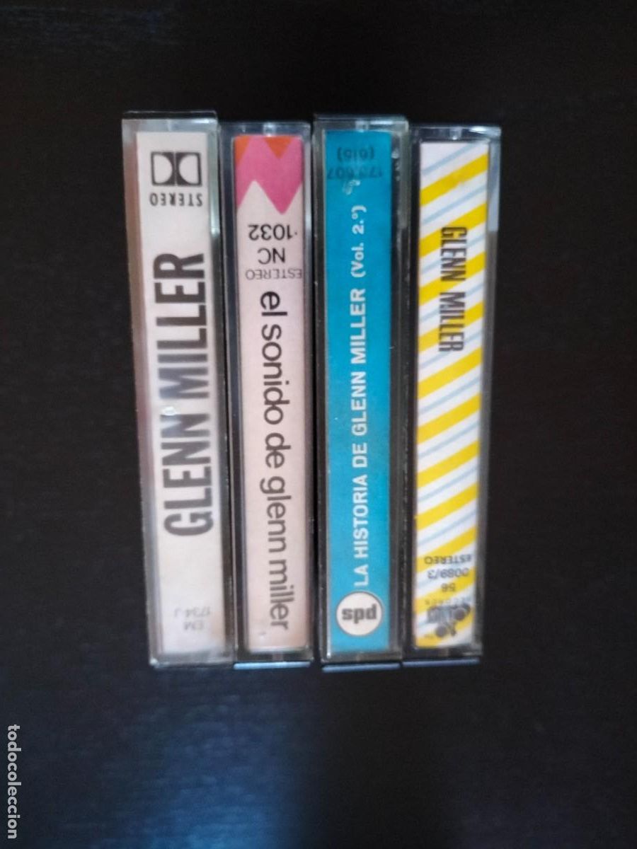 Casetes antiguos: Cuatro casetes de Glenn Miller. Jazz - Foto 3