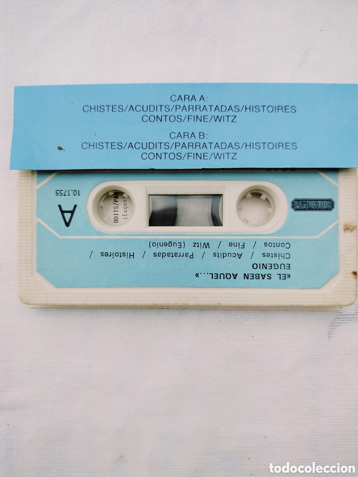 Casetes antiguos: Cassette Eugenio Chistes - Foto 2
