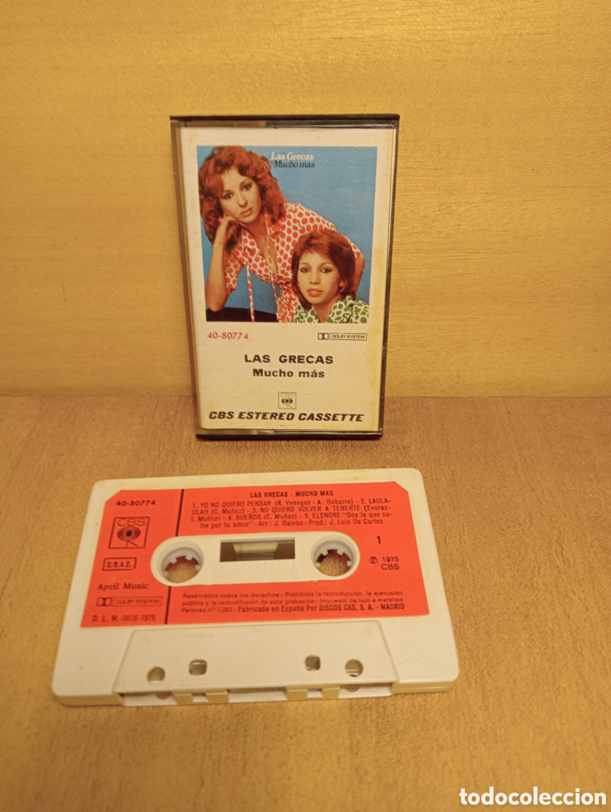 Casetes antiguos: Las Grecas. Mucho M&aacute;s. - Foto 1
