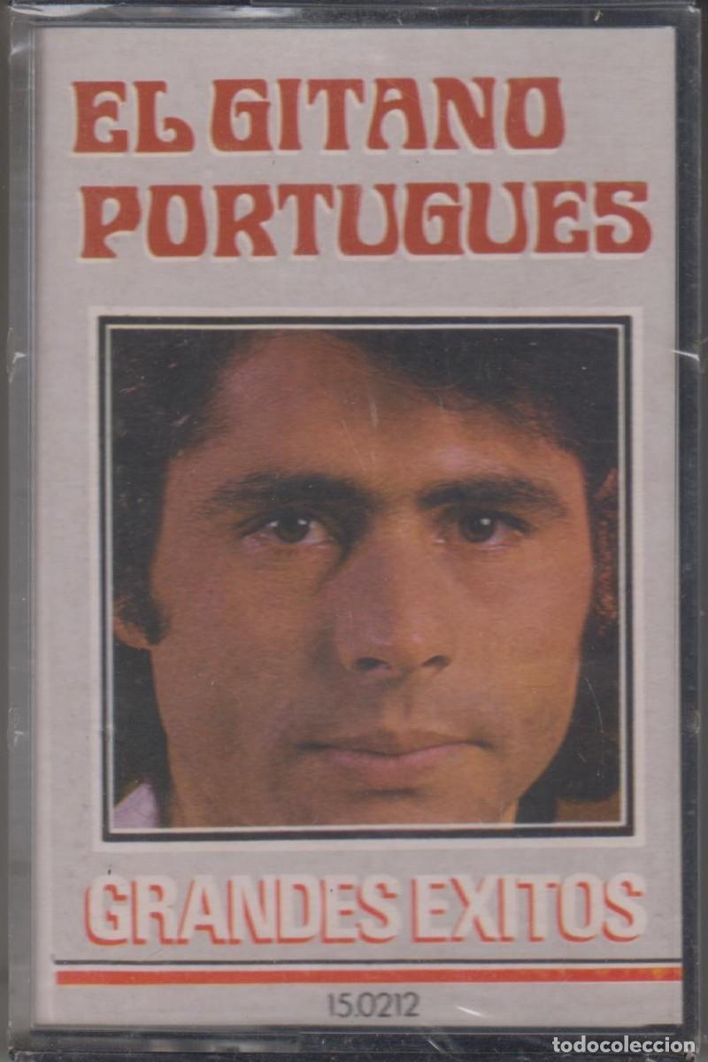 Casetes antiguos: El gitano portugu&eacute;s cassette Grandes &eacute;xitos (Precintado) - Foto 1