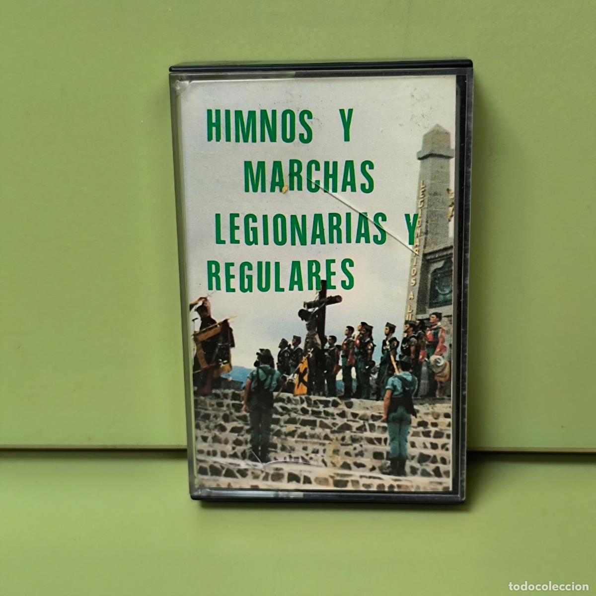 Casetes antiguos: HIMNOS Y MARCHAS LEGIONARIAS Y REGULARES - CASETE - MUSIC VOX