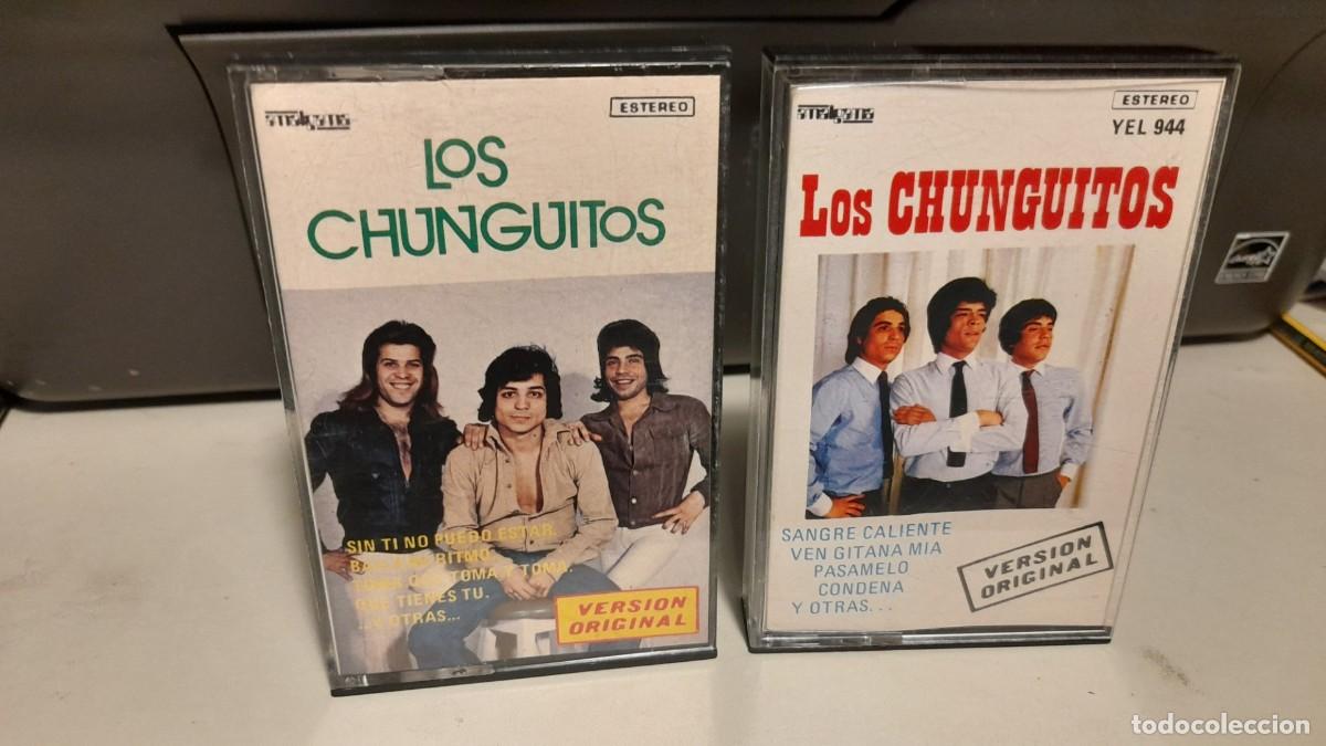 Casetes antiguos: LOTE 2 CASETES LOS CHUNGUITOS - Foto 1