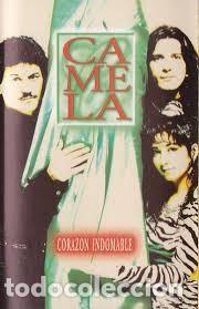 Casetes antiguos: Camela - Coraz&oacute;n indomable (AR, 1997) - primera edici&oacute;n - Foto 1