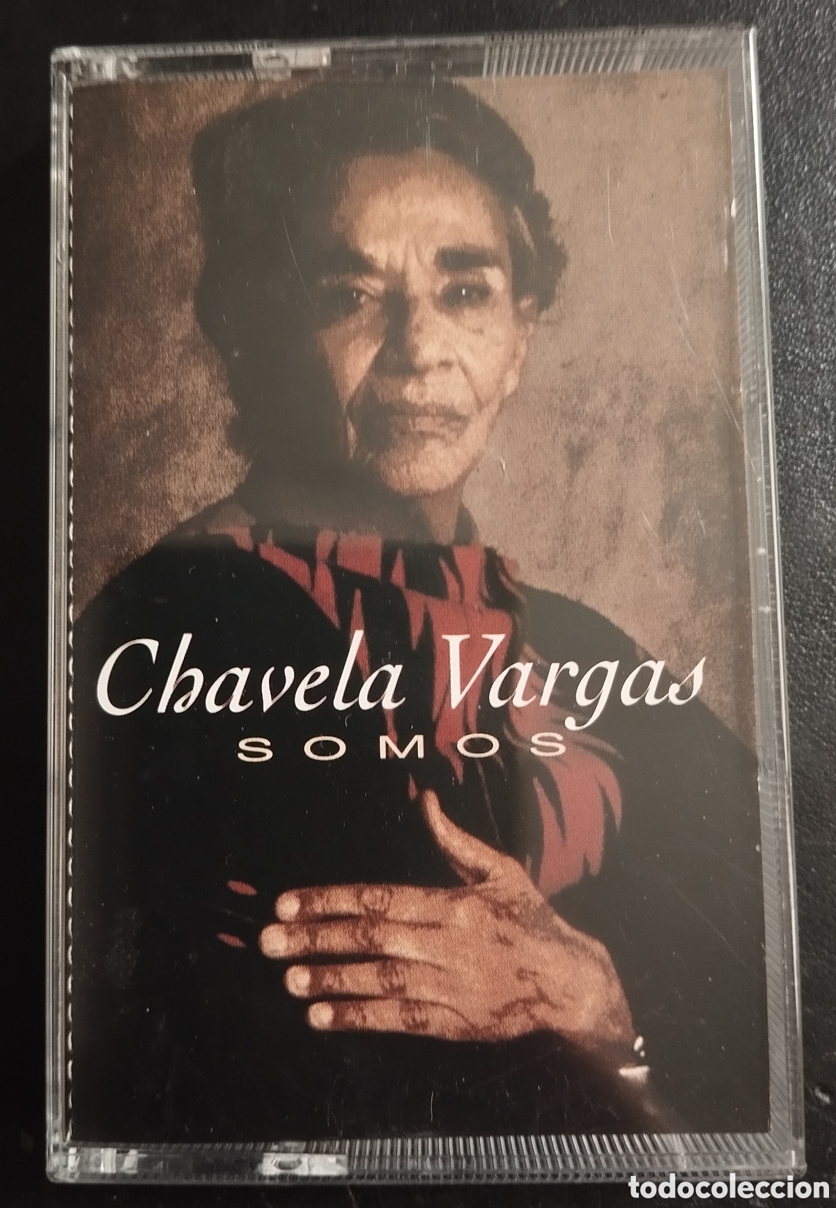 Casetes antiguos: Chavela Vargas - Somos (1996) Cassette - Foto 1