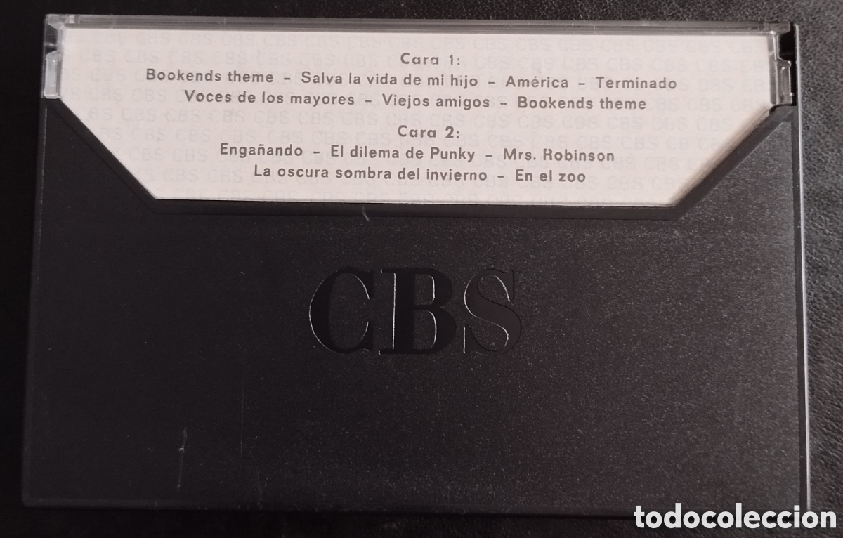 Casetes antiguos: Simon & Garfunkel - Bookends. Cassette edici&oacute;n Espa&ntilde;ola (1982) - Foto 2