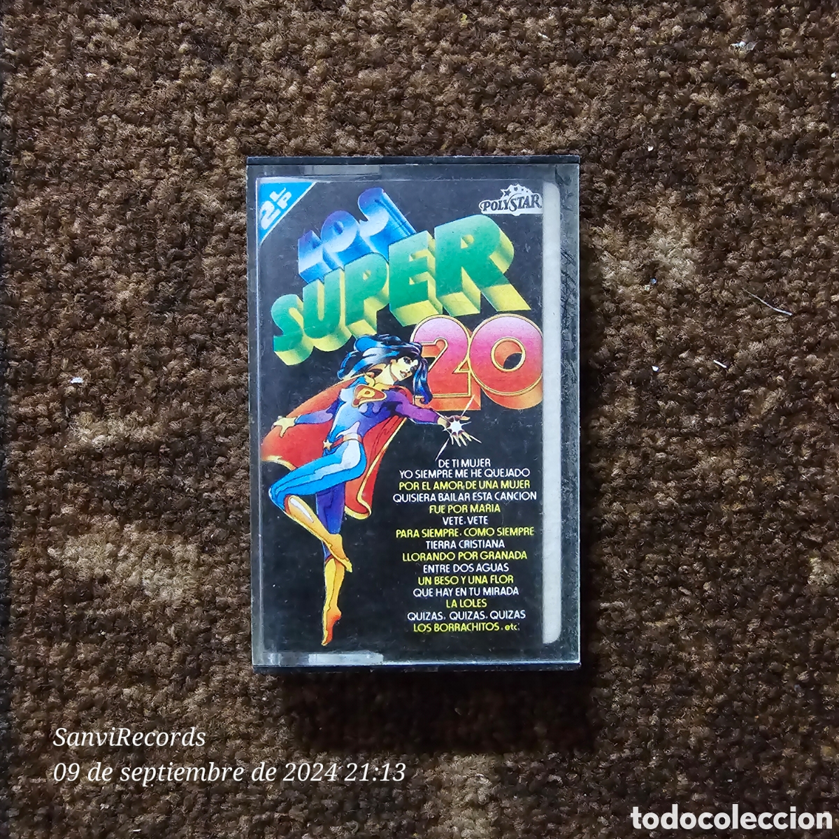 Casetes antiguos: CASETE, LOS SUPER 20 - Foto 1