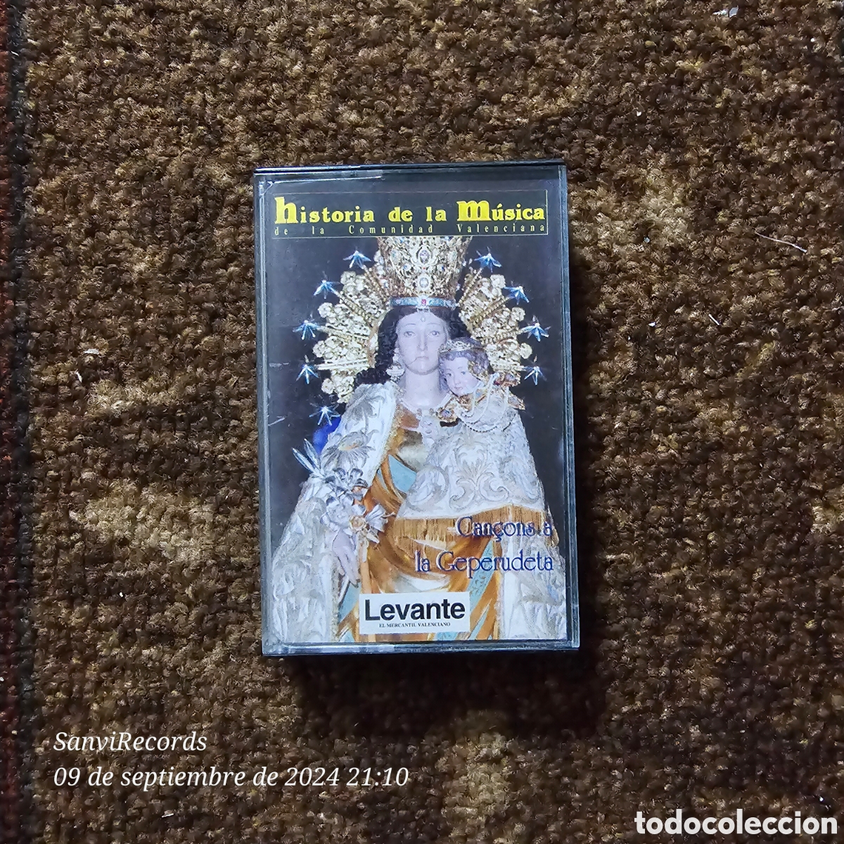 Cassettes Anciennes: CASETE, HISTORIA DE LA MUSICA DE LA COMUNIDAD VALENCIANA: CAN&Ccedil;ONS A LA GEPERUDETA