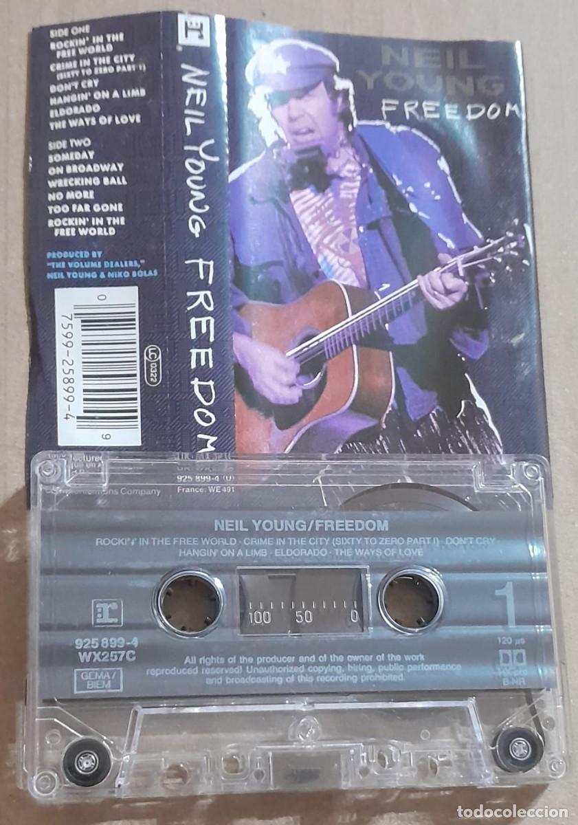 Casetes antiguos: NEIL YOUNG - FREEDOM - Foto 2
