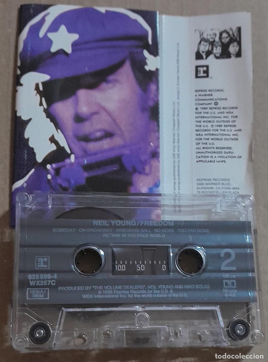 Casetes antiguos: NEIL YOUNG - FREEDOM - Foto 1