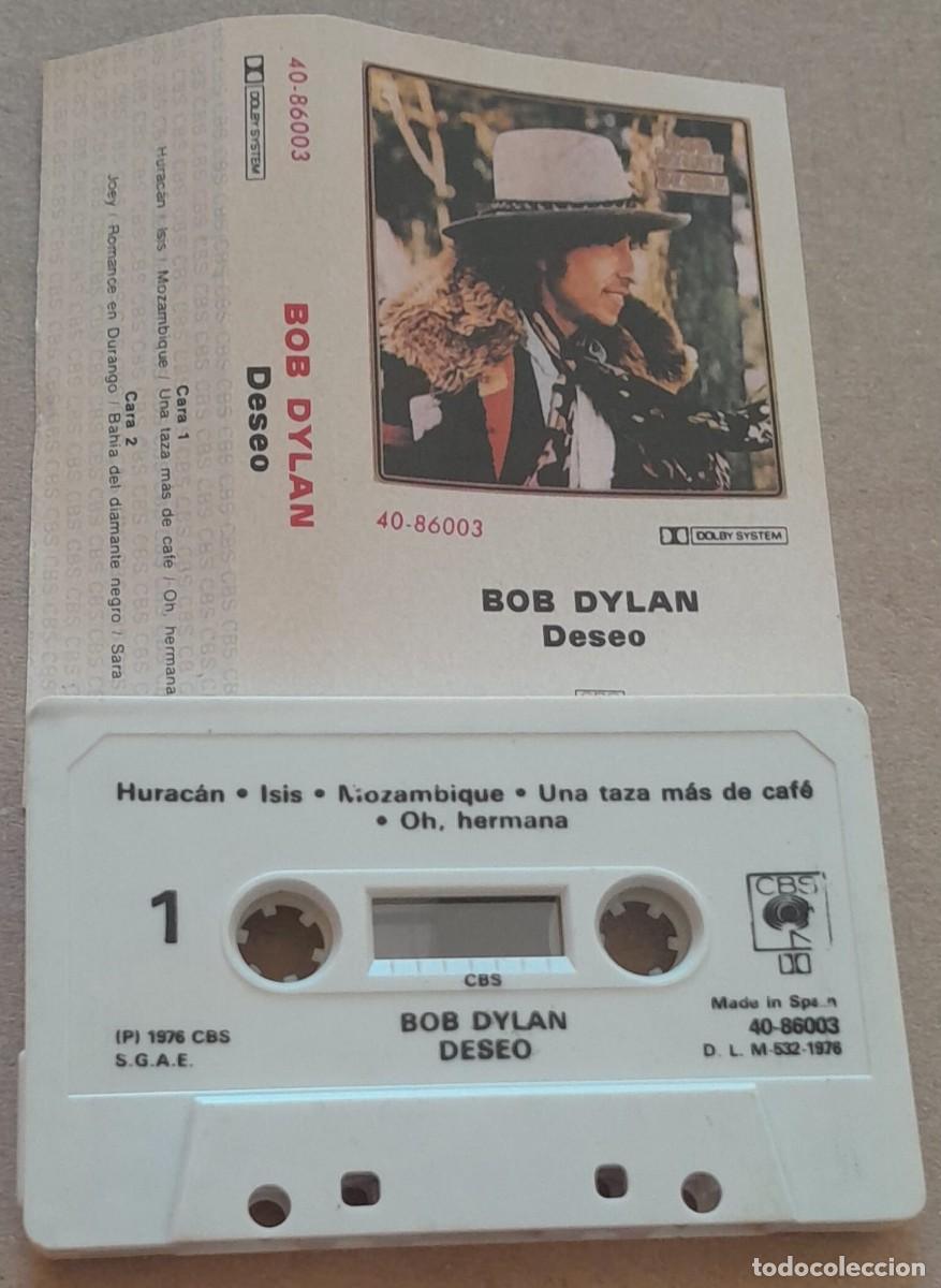 Casetes antiguos: BOB DYLAN - DESEO - CBS - Foto 1