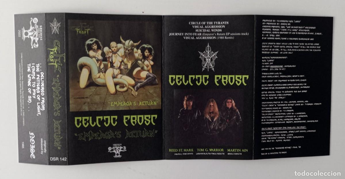 Casetes antiguos: CASSETTE CELTIC FROST - EMPEROR&acute;S RETURN - Foto 2