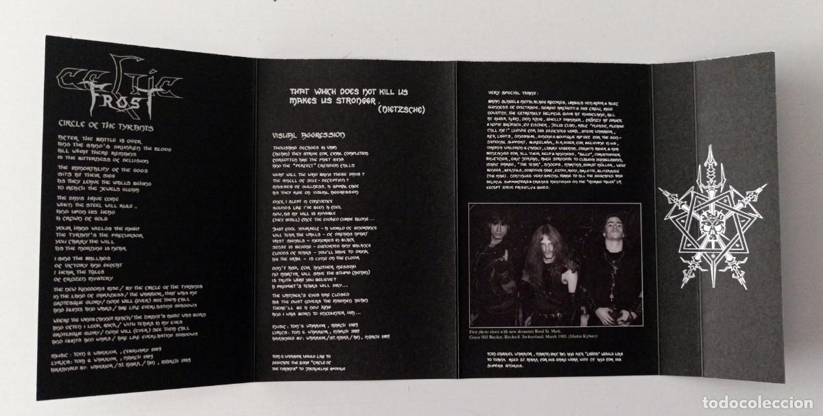 Casetes antiguos: CASSETTE CELTIC FROST - EMPEROR&acute;S RETURN - Foto 3