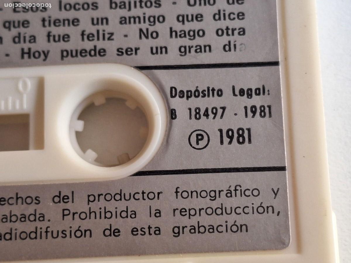 Casetes antiguos: CASETE SERRAY...EN TRANSITO 1981 - Foto 4