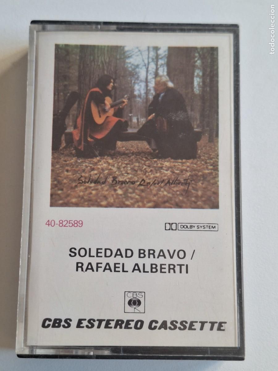 Casetes antiguos: CASETE SOLEDAD BRAVO / RAFAEL ALBERTI 1978 - Foto 1
